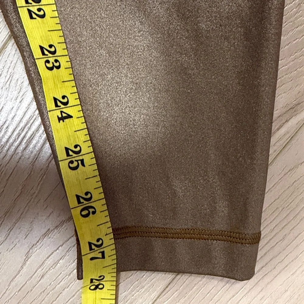 FLAW, see note - Lululemon Wunder Under High-Rise Tight *Foil, sz 14 - Picture 12 of 14